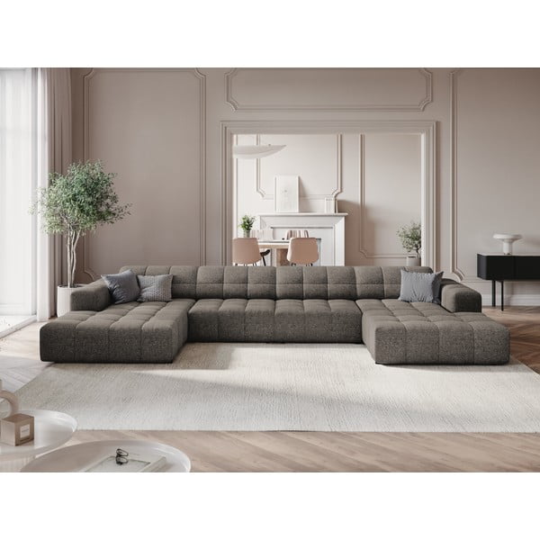 Tamno siva kutna garnitura (u obliku slova "U") Chicago – Cosmopolitan Design-image-1