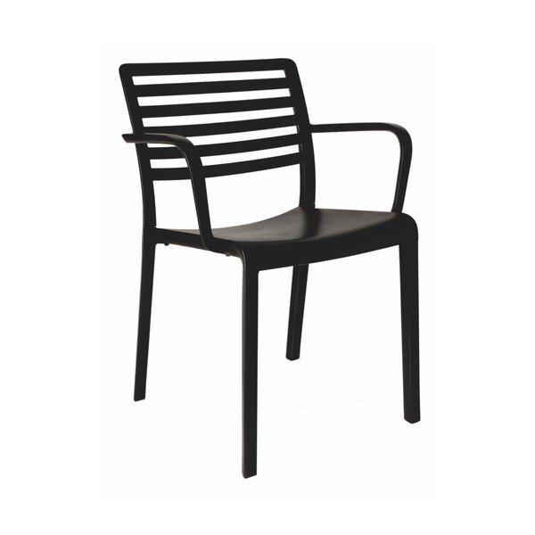 Set od 2 crne vrtne stolice Resol Lama-image-1