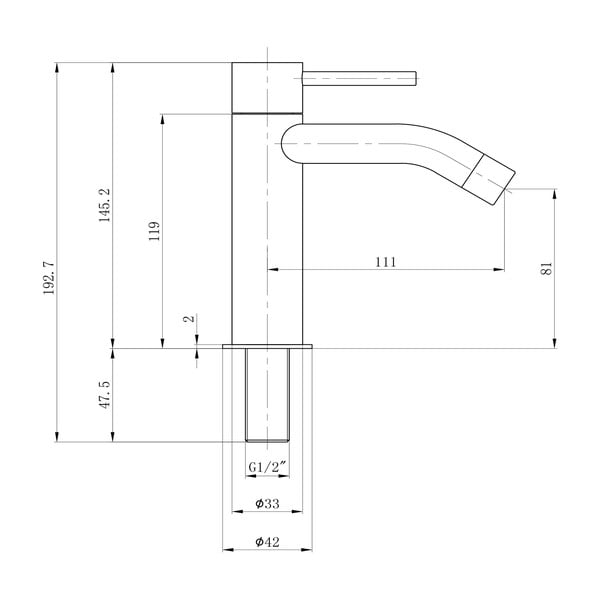 Ventil za umivaonik u sjajno srebrnoj boji Small – Sapho-image-3