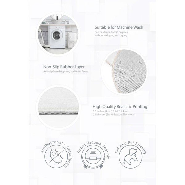 Periv dječji tepih ø120 cm Dainty Animals – Mila Home-image-4