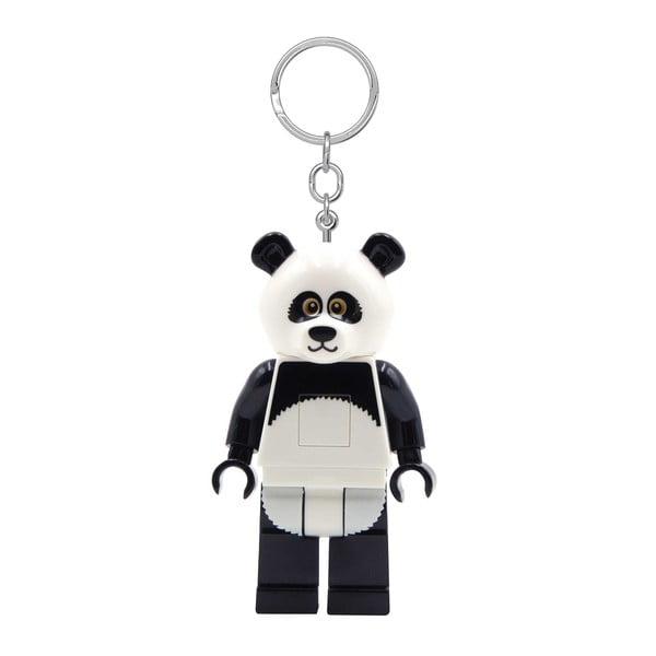 Crno-bijeli privjesak za ključeve sa svjetlom Iconic Panda – LEGO®-image-2