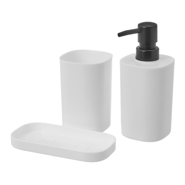 Bijeli set pribora za kupaonicu – Casa Selección-image-1