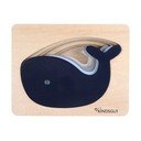 Drvena reljefna puzzle Whale – Kindsgut