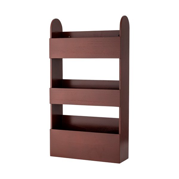 Crvena dječja biblioteka od masivne paulovnije 38x70x12 cm Moris – Bloomingville Mini