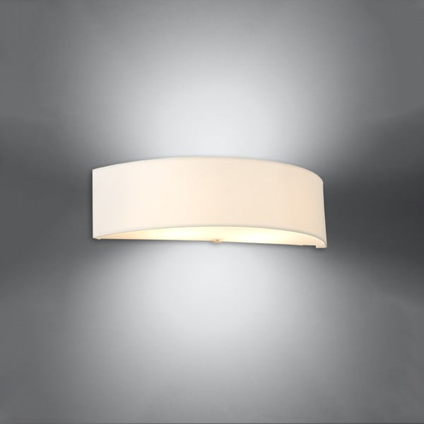 Bijela zidna lampa Herra – Sollux-image-2