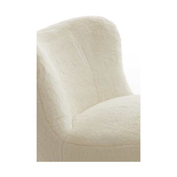 Krem fotelja od bouclé tkanine Kamovu – Light & Living-image-1