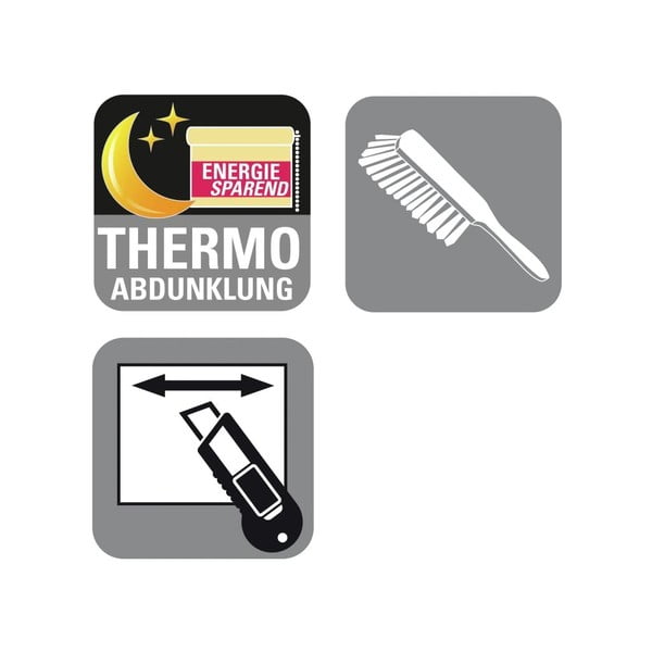 Bijele rolete  42,5x150 cm Plisé Verona Termo – Gardinia-image-2