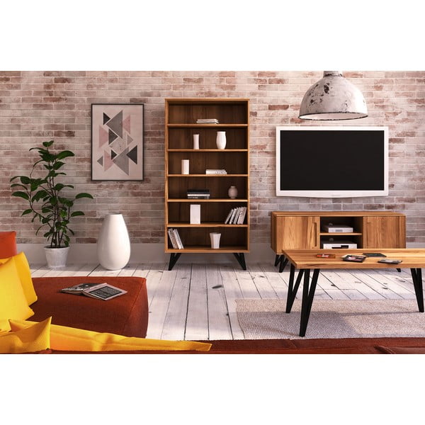 Regal od bukovog drveta 91x185 cm Golo - The Beds-image-1