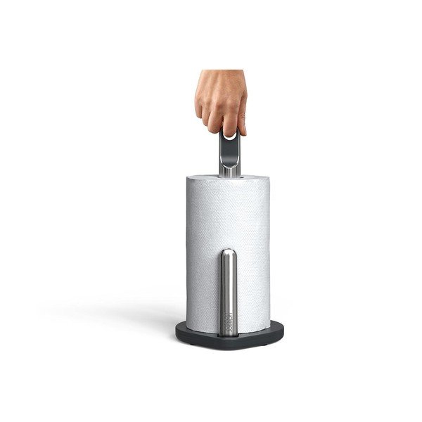 Tamno sivi plastičan stalak za papirnate ručnike Hold – Joseph Joseph-image-3