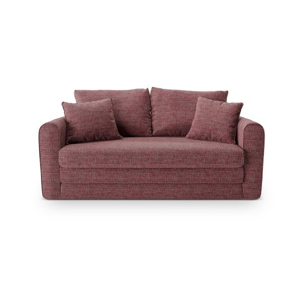 Tamno ružičasta sklopiva sofa 158 cm Lido – Micadoni -image-2