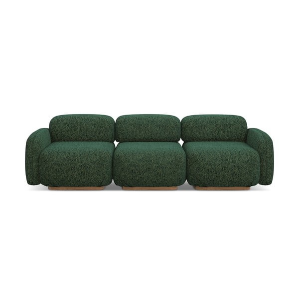 Tamno zelena sofa 270 cm Ailani – Makamii