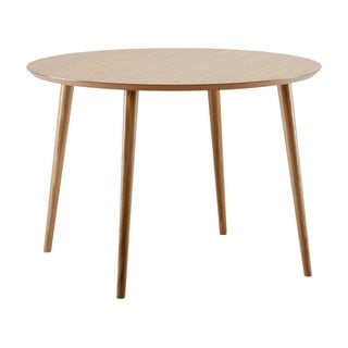 Blagovaonski stol u hrastovom dekoru Woodman Cloyd, ø 100 cm