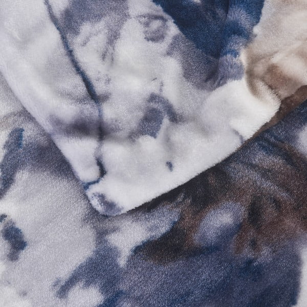 Ljubičasta posteljina za krevet za jednu osobu od mikropliša 140x200 cm Riana – My House-image-4