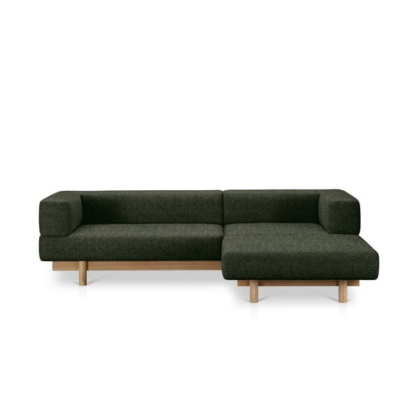 Tamno zelena sofa 260 cm Alchemist – EMKO