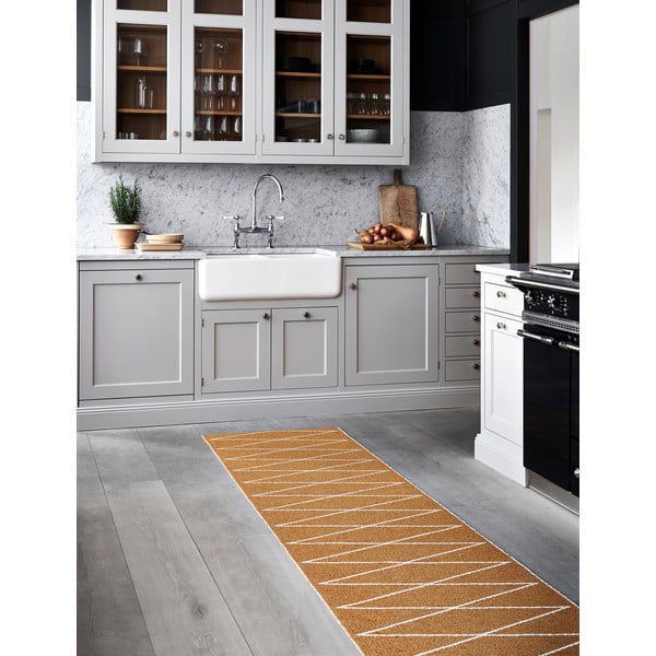 Oker žuti unutarnji i vanjski tepih 70x100 cm Max Ochre – Pappelina-image-1