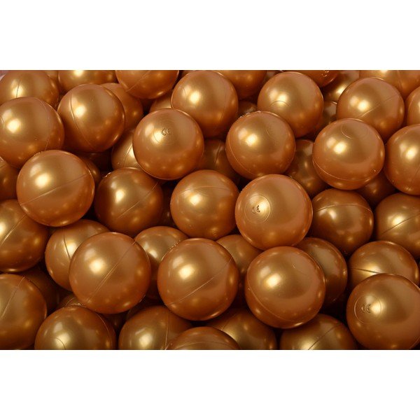 Bež baršunasti bazen s lopticama ø 90x30 cm Montessori – Meowbaby-image-3