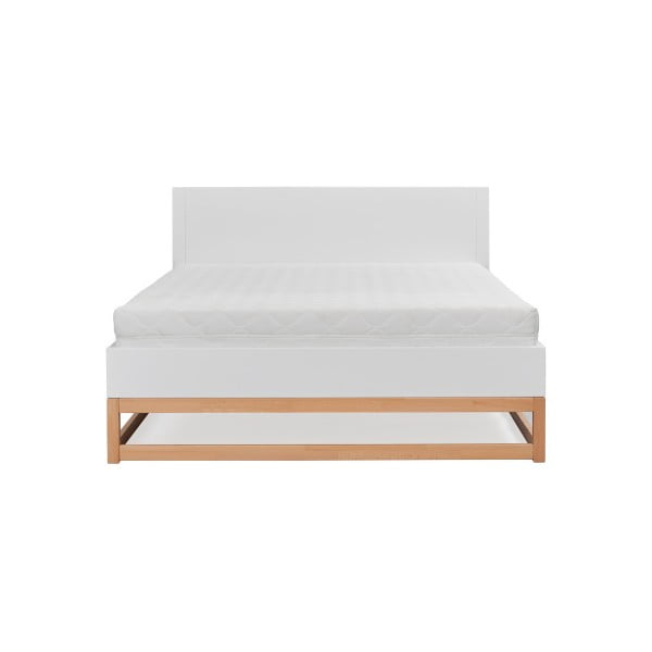 Bračni krevet od punog borovog drveta SKANDICA Karin, 140 x 200 cm-image-1