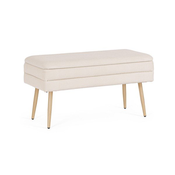 Bijela podstavljena klupa Olga – Bizzotto-image-2