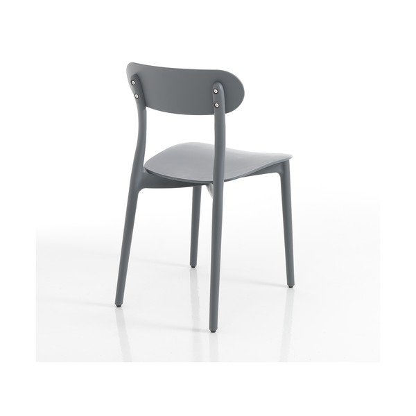 Siva plastična vrtna stolica Stoccolma - Tomasucci-image-2