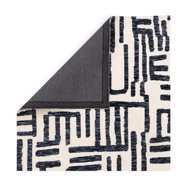 Crno-bijeli tepih 200x290 cm Mason – Asiatic Carpets-image-4