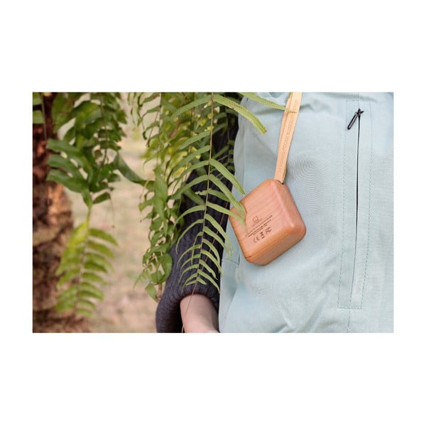 Smeđi Bluetooth zvučnik Gingko Square-image-2