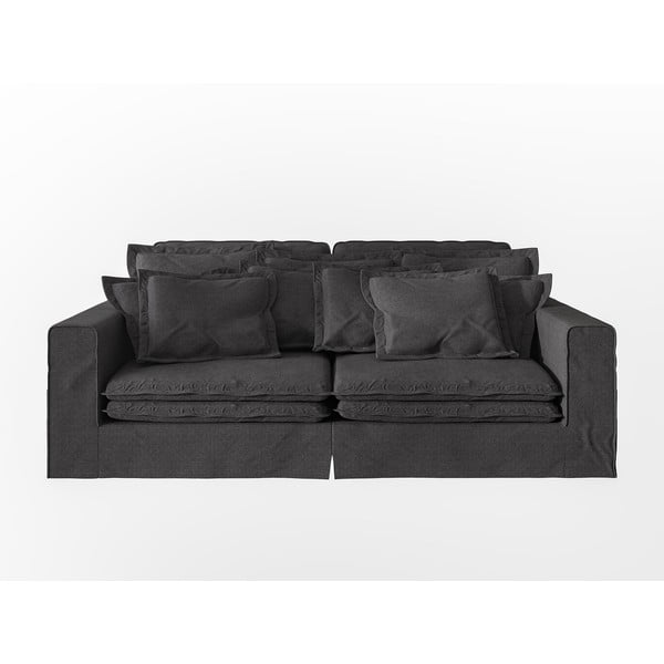 Crna sofa 236 cm Nora – Ropez