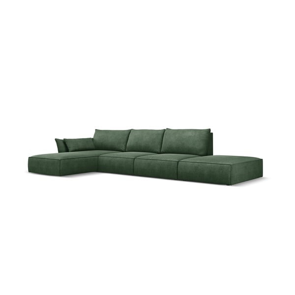 Tamno zelena kutna garnitura (lijevi kut) Vanda - Mazzini Sofas-image-2