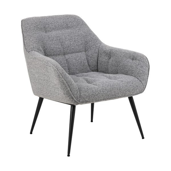 Siva fotelja Brooke – Actona