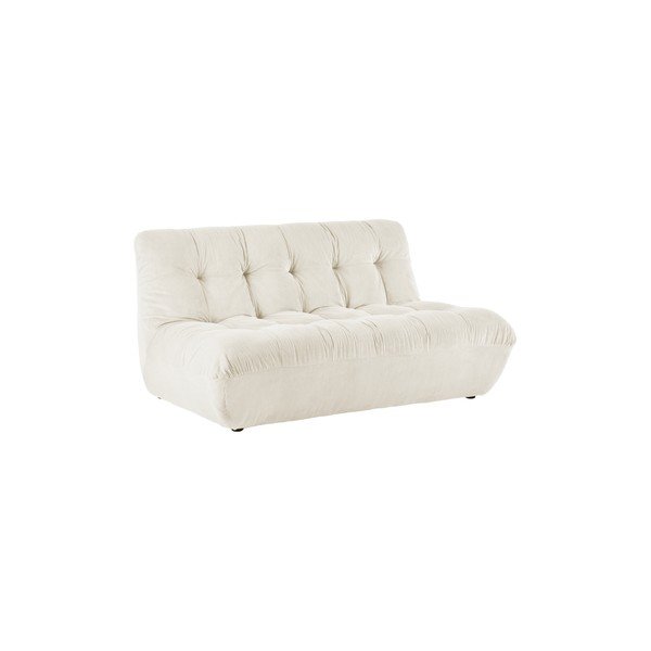 Krem sofa od samta 145 cm Kelso – Jotex