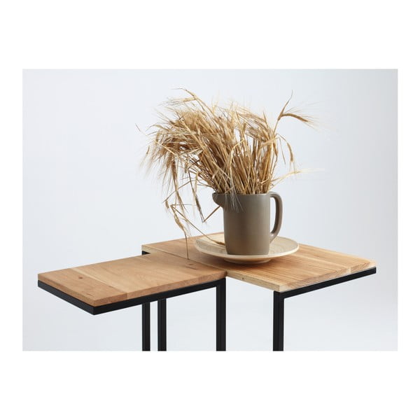 Preklopni stolić s crnom kostrukcijom CustomForm Lupe-image-2