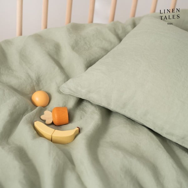 Lanena dječja posteljina za krevet 140x200 cm - Linen Tales-image-2