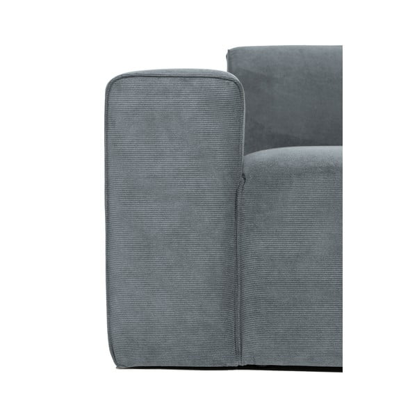 Siva modularna sjedeća garnitura od samta (s lijevim kutom) Sting – Scandic-image-3