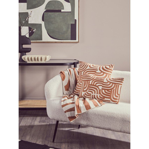 Crni/u prirodnoj boji pomoćni stol sa staklenom pločom stola 49x100 cm Cebu – Premier Housewares-image-3