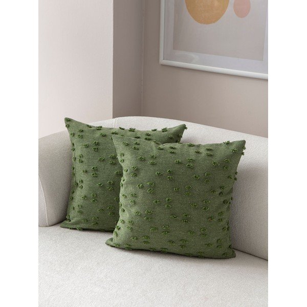 Ukrasne jastučnice u setu 2 kom 43x43 cm Tuffet – Mioli Decor-image-1