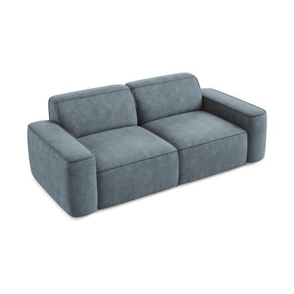 Prljavo plava sofa od šenila 204 cm Omao – Makamii-image-2