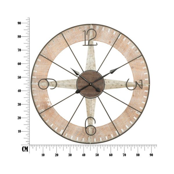 Zidni sat Mauro Ferretti Wind, ⌀ 90 cm-image-1