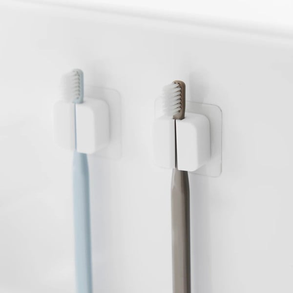 Bijeli silikonski multifunkcionalni držači u setu 2 kom Film Hook – YAMAZAKI-image-2