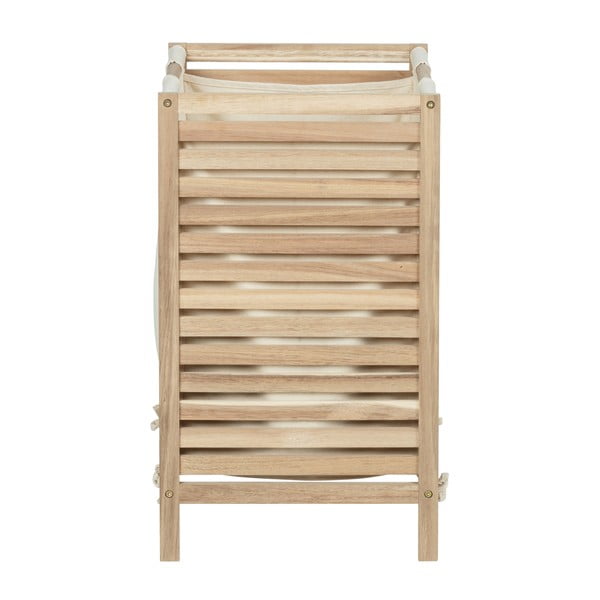 Drvena košara za rublje u prirodnoj boji 48 l Acina – Wenko-image-1