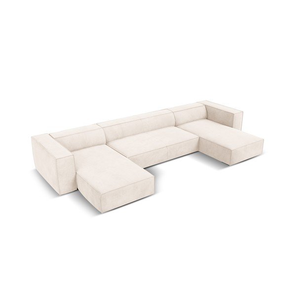 Krem kutna garnitura (oblika slova "U") Madame - Windsor & Co Sofas-image-2