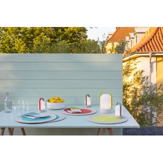 Bijela LED stolna lampa s mogućnosti zatamnjivanja (visina 15 cm) Uri – Remember
