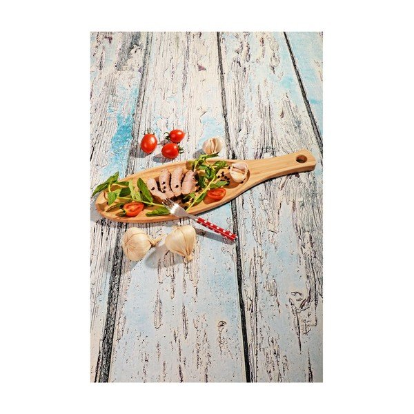 Daska za posluživanje od kosovskog bambusa, 46 x 14 cm-image-1