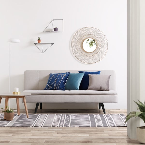 Crna metalna polica Upp – Kave Home-image-1