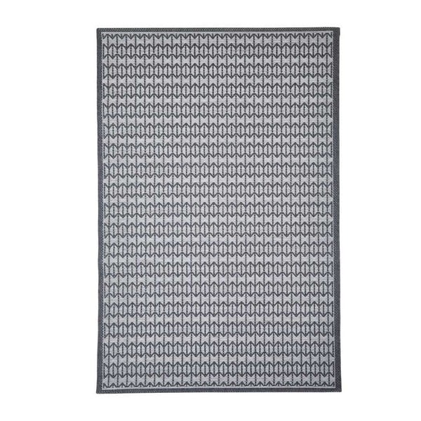 Sivi vrlo izdržljiv tepih Webtappeti Stuoia, 135 x 190 cm