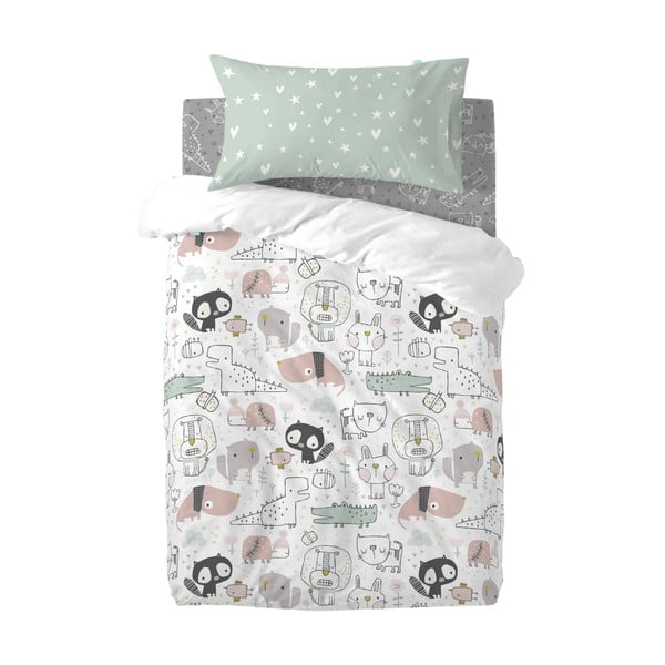 Dječja pamučna plahta Moshi Moshi Best Buddies, 60 x 120 cm-image-2