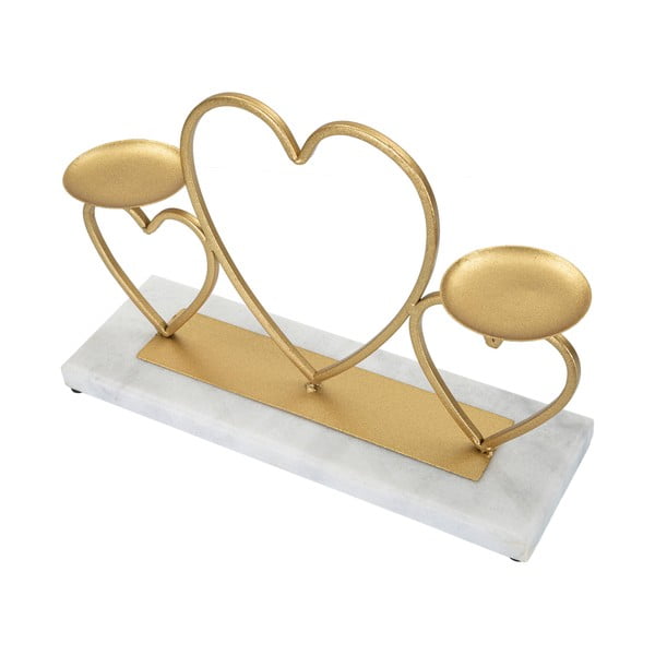 Svijećnjak u zlatno-bijeloj boji Mauro Ferretti-image-2