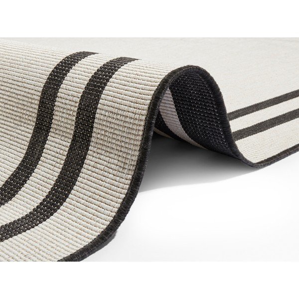 Crno-krem vanjski tepih NORTHRUGS Manito, 200 x 290 cm-image-1