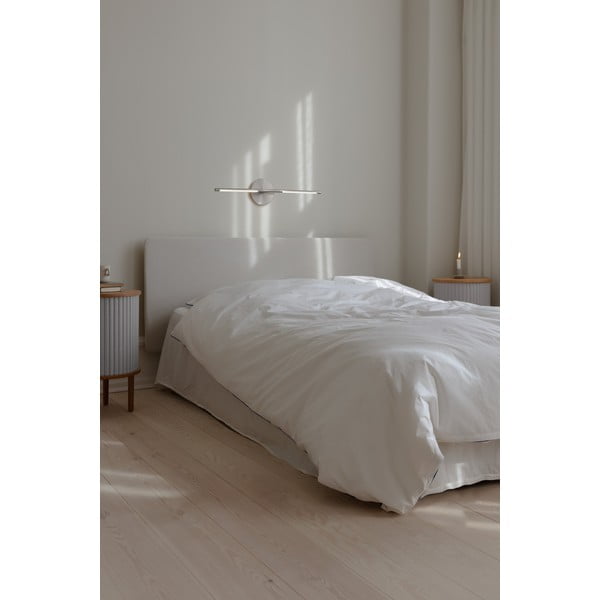 Metalna LED zidna lampa s mogućnosti zatamnjivanja u srebrnoj boji Omni Wall – UMAGE-image-4