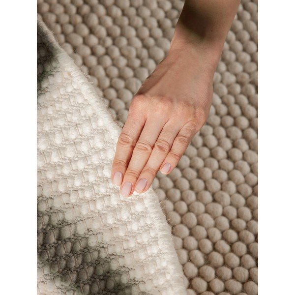 Bež ručno rađen vunen okrugao tepih ø 200 cm Richmond Diana – Ted Baker-image-4