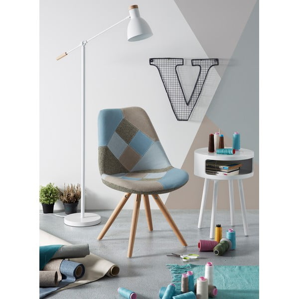 Bijeli stolić s prostorom za pohranu Kave Home Bruk-image-2