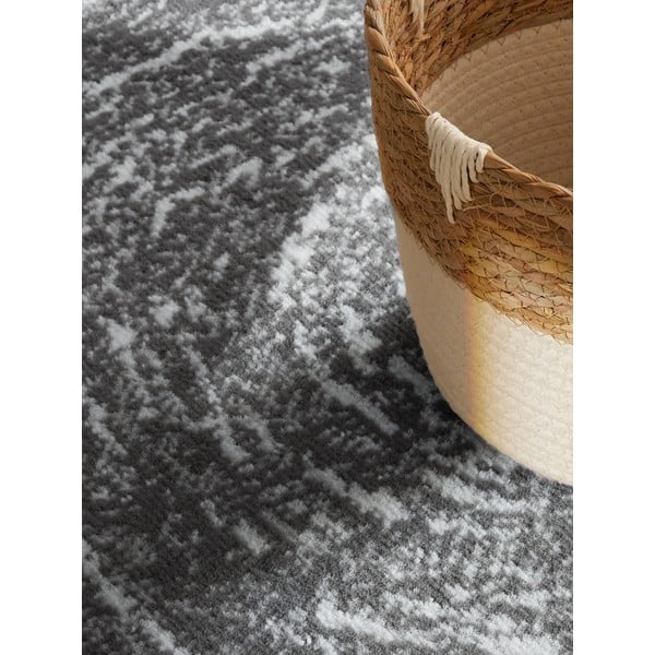 Sivi/krem okrugli tepih ø 160 cm Gloria Cavallo – Hanse Home-image-4